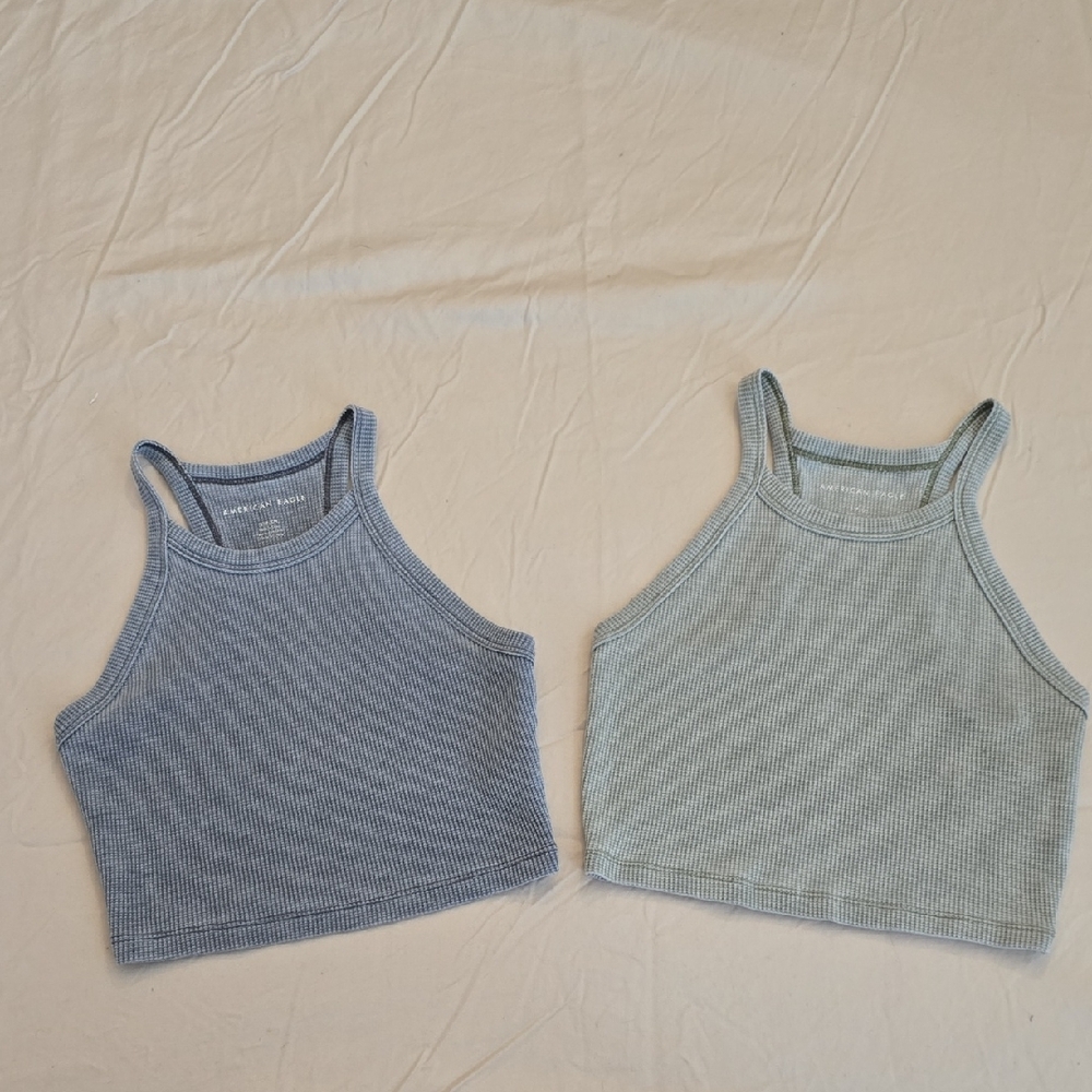 2 Price Of 1 American Eagle Cropped Tank Tops